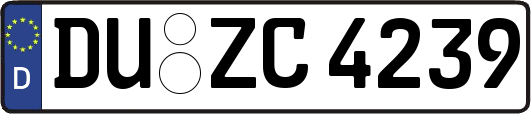DU-ZC4239