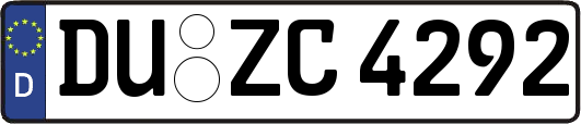 DU-ZC4292