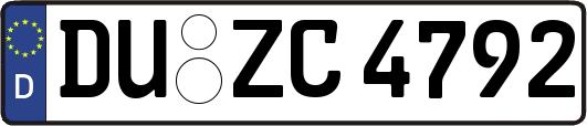 DU-ZC4792