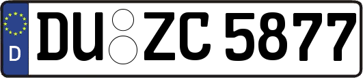DU-ZC5877