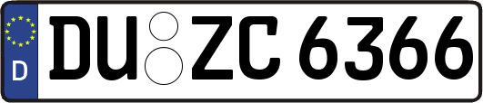 DU-ZC6366