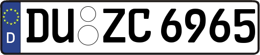 DU-ZC6965