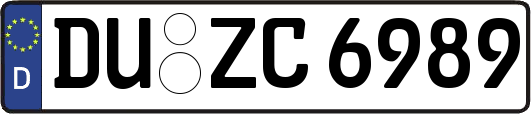 DU-ZC6989
