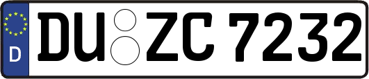 DU-ZC7232