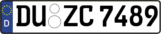 DU-ZC7489