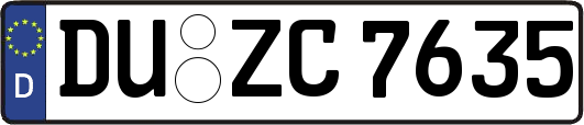 DU-ZC7635
