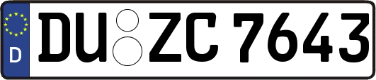 DU-ZC7643