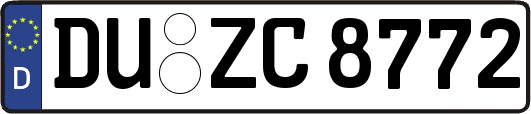 DU-ZC8772