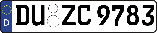 DU-ZC9783