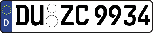 DU-ZC9934