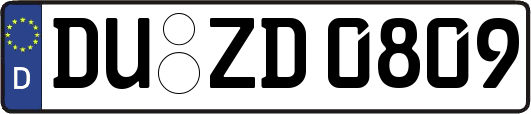 DU-ZD0809