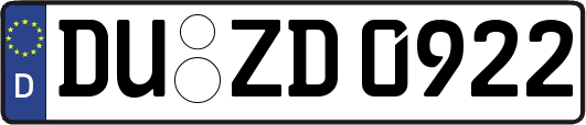 DU-ZD0922