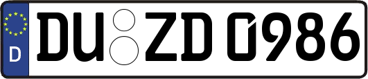 DU-ZD0986