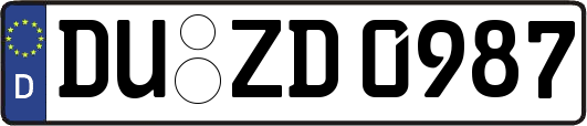 DU-ZD0987