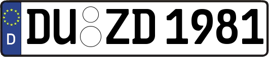 DU-ZD1981