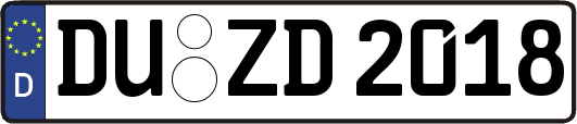 DU-ZD2018