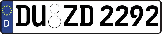 DU-ZD2292