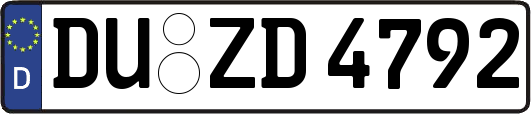 DU-ZD4792