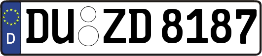 DU-ZD8187