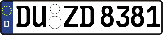 DU-ZD8381