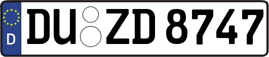 DU-ZD8747