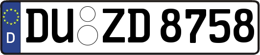 DU-ZD8758