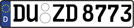 DU-ZD8773