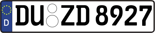 DU-ZD8927