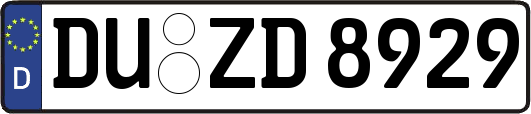DU-ZD8929