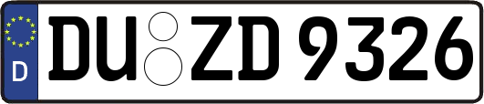 DU-ZD9326