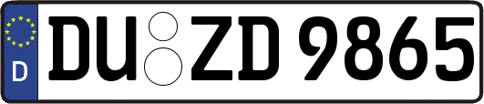 DU-ZD9865