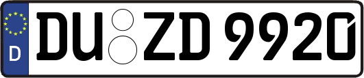 DU-ZD9920