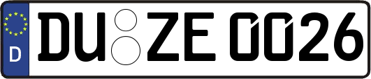 DU-ZE0026