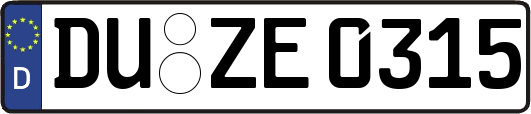 DU-ZE0315