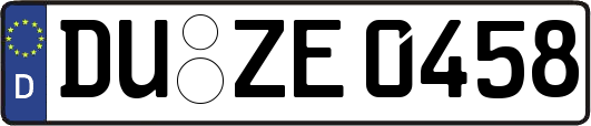 DU-ZE0458