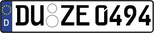 DU-ZE0494