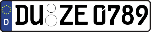 DU-ZE0789