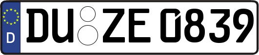 DU-ZE0839