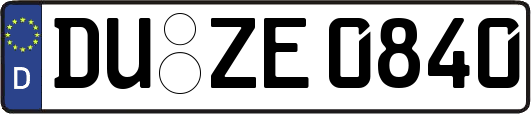 DU-ZE0840
