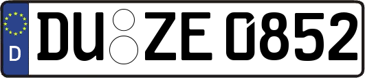 DU-ZE0852
