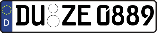 DU-ZE0889