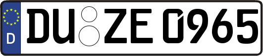DU-ZE0965