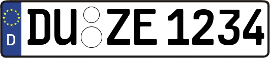 DU-ZE1234