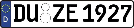 DU-ZE1927