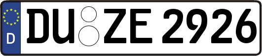 DU-ZE2926
