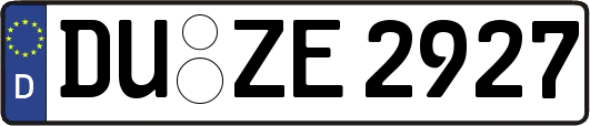 DU-ZE2927
