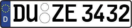 DU-ZE3432