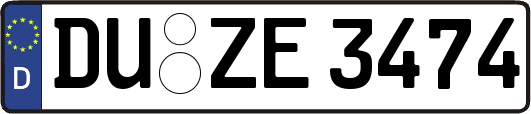 DU-ZE3474