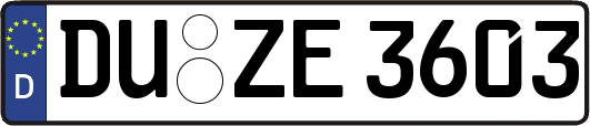 DU-ZE3603