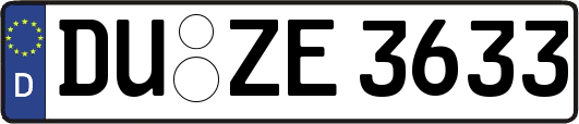 DU-ZE3633